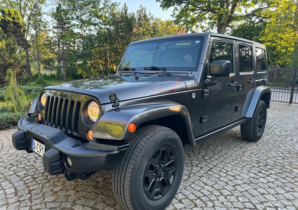 Jeep Wrangler cena 132000 przebieg: 160251, rok produkcji 2016 z Piaski małe 562